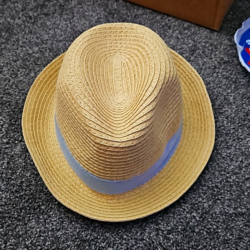 0-9 month tan fedora